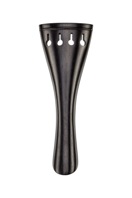 Counterpoint Musical - Round Ebony Tailpiece - Viola