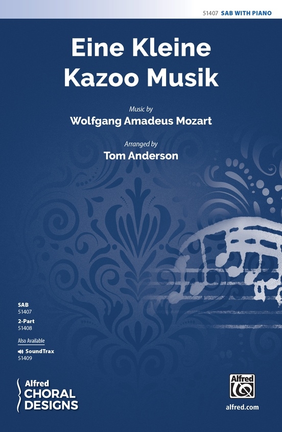 Eine Kleine Kazoo Musik - Mozart/Anderson - SAB/Kazoo