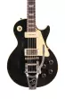 1956 Les Paul Standard with Bigsby Electric Guitar - Light Aged Ebony