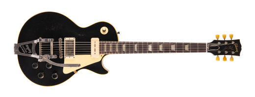 Gibson Custom Shop - 1956 Les Paul Standard with Bigsby Electric Guitar - Light Aged Ebony