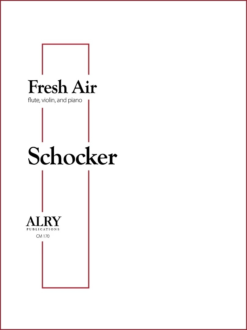 Fresh Air - Schocker  - Flute/Violin/Piano - Parts Set