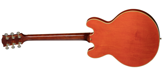 1959 ES-355 Reissue Electric Guitar with Hardshell Case - Light Aged Grapefruit Red