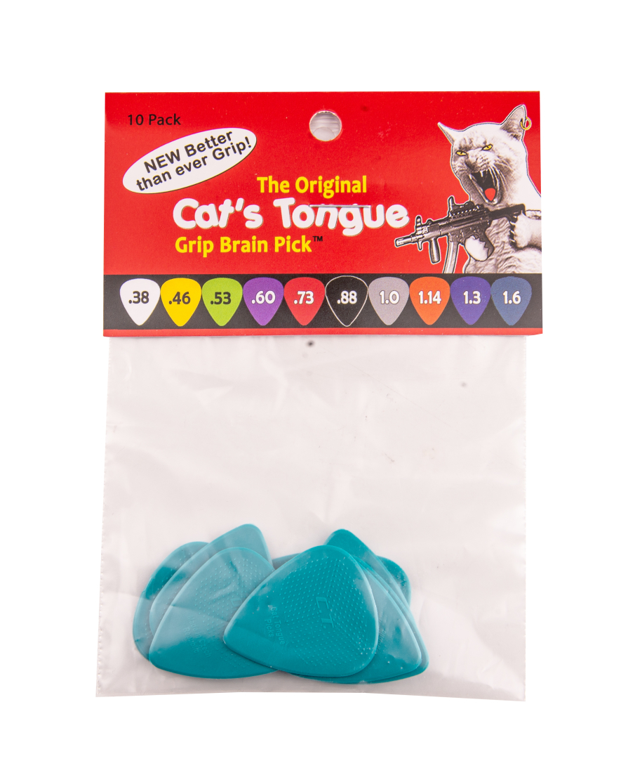 Grip Brain Picks (10 Pack) - .067 Teal