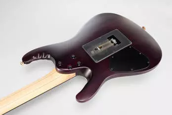 Herman Li Electric Guitar - Transparent Violet Flat