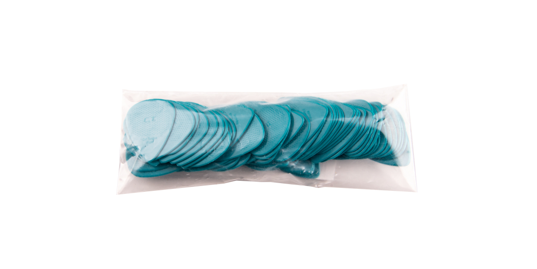 Grip Brain Picks (72 Pack) - .67 Teal