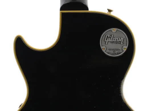 1957 Les Paul Custom Reissue 3-Pickup Electric Guitar with Hardshell Case - Light Aged Ebony