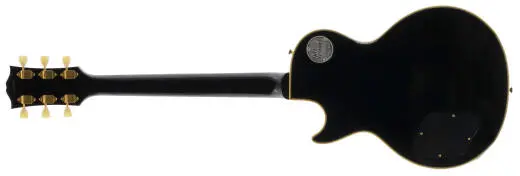 1957 Les Paul Custom Reissue 3-Pickup Electric Guitar with Hardshell Case - Light Aged Ebony