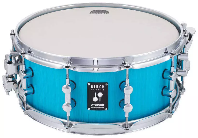 SE Birch Infinite 14 x 6 inch Snare Drum - Vintage Azure