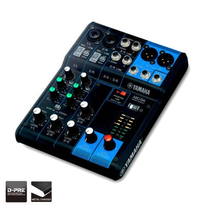 6 Channel MG Series Mixer