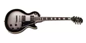Les Paul Custom Electric Guitar - Silver Burst