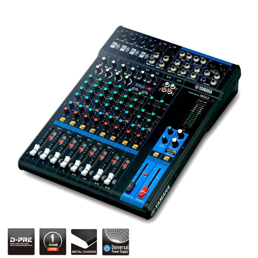 12 Channel MG Series Mixer