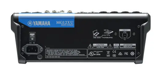 12 Channel MG Series Mixer w/Effects