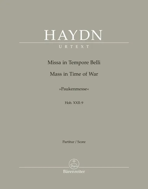 Missa in Tempore Belli Hob. XXII:9 \'\'Mass in Time of War\'\' - Haydn/Friesenhagen - Full Score