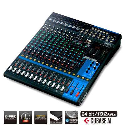 Yamaha - 16 Channel MG Series Mixer w/Effects