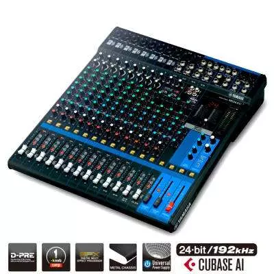 Yamaha - 16 Channel MG Series Mixer w/Effects