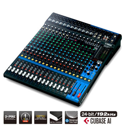 Yamaha - 20 Channel MG Series Mixer w/Effects
