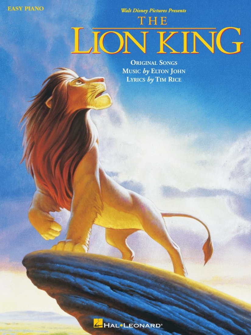 The Lion King - Easy Piano - Book