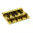 WD Music - Kluson High Mass 4 String Bass Bridge Zinc - Gold