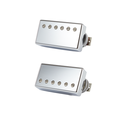 Gibson Pickup Shop - 490R and 498T Pickup Set - Chrome Covers