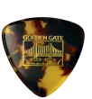 Golden Gate Picks - MP-40 Deluxe Tortoise Large Triangle Guitar Pick - Medium (12 Pack)