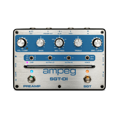 Ampeg - SGT-DI Bass Preamp/DI/Cab Simulator - Blue Line Anniversary Edition