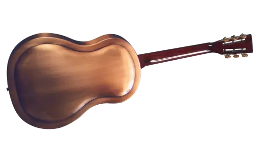 Brass Metal Body Resophonic Guitar