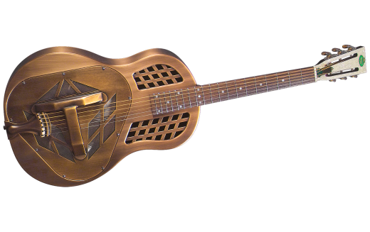 Regal - Brass Metal Body Resophonic Guitar