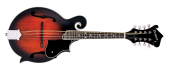 "Denver - F-Style Mandolin with Gigbag - Smokey Vintage Satin"
