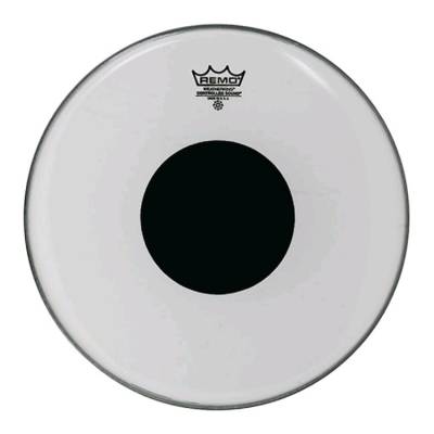 Controlled Sound Clear Bass Drum Head w/Top Black Dot - 18 Inch