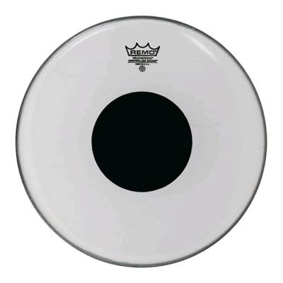 Remo - Controlled Sound Clear Bass Drum Head w/Top Black Dot - 18 Inch