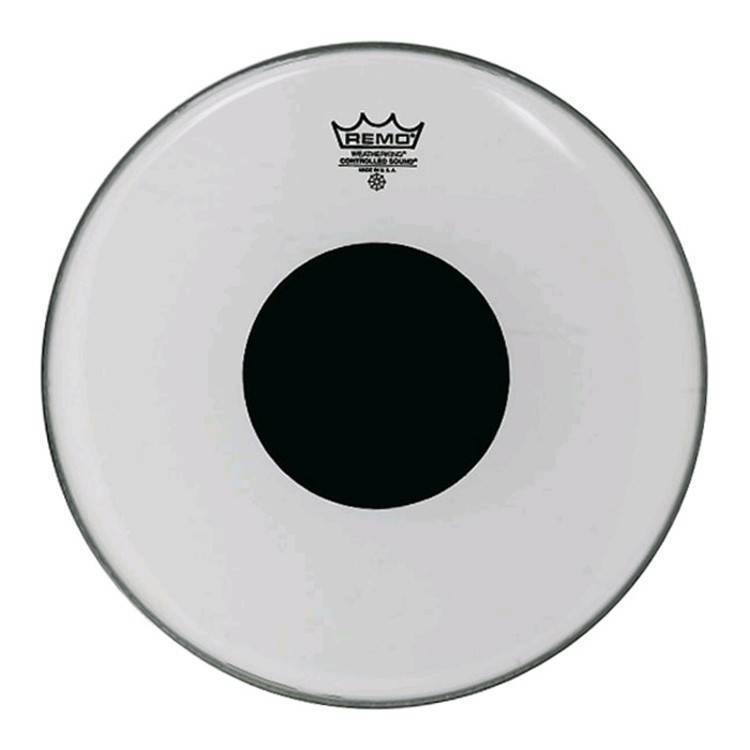 Controlled Sound Clear Bass Drum Head w/Top Black Dot - 22 inch