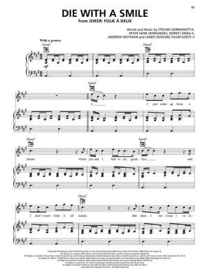 Lady Gaga: MAYHEM - Piano/Vocal/Guitar - Book