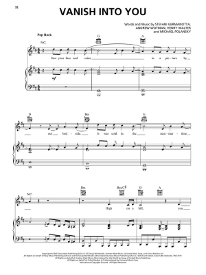 Lady Gaga: MAYHEM - Piano/Vocal/Guitar - Book