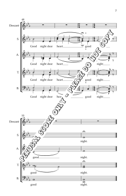 Suivant Les Etoiles - Larkin - SATB