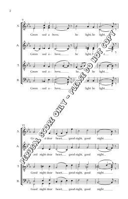 Suivant Les Etoiles - Larkin - SATB