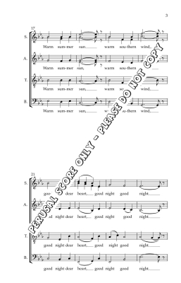 Suivant Les Etoiles - Larkin - SATB