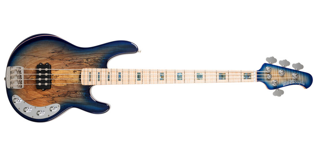 BFR StingRay4 Special Bass with Case - Paua Blue Burst