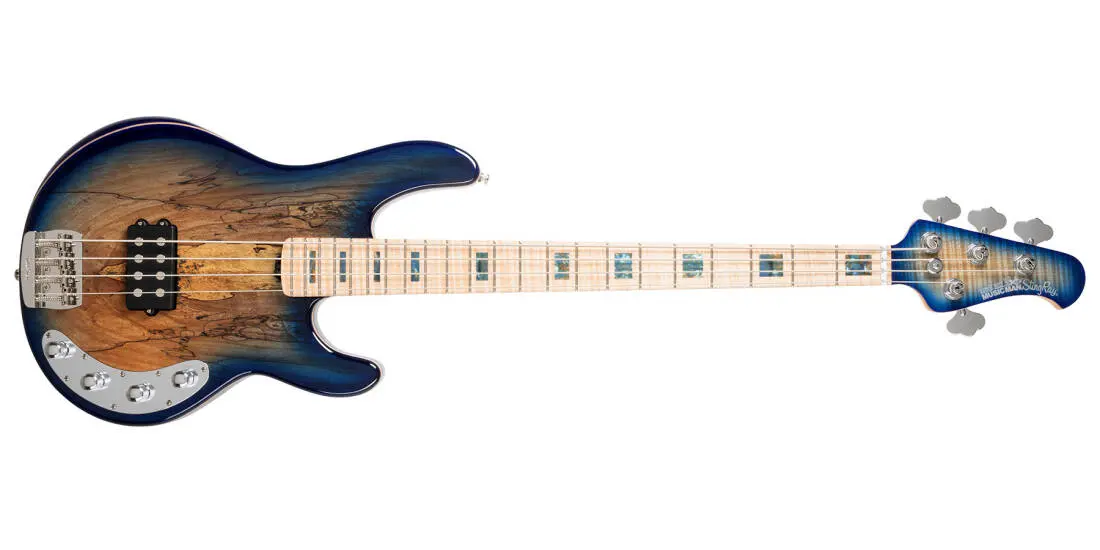 BFR StingRay4 Special Bass with Case - Paua Blue Burst