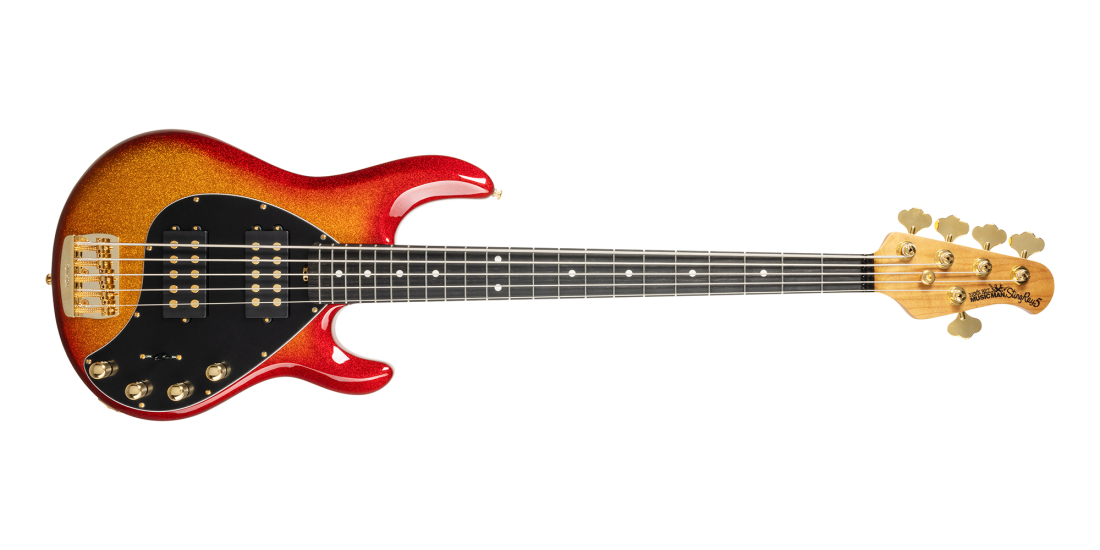 StingRay5 Special 5 HH 5-String Electric Bass with Case - Cherry Punch