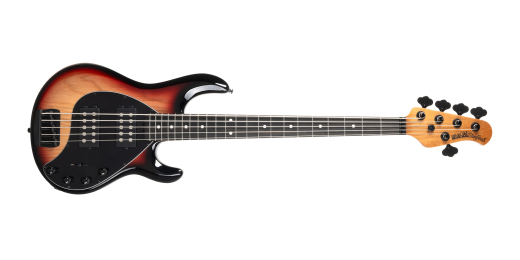 Ernie Ball Music Man - StingRay5 Special 5 HH 5-String Electric Bass with Case - Faded Vintage Sunburst