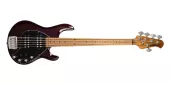 Ernie Ball Music Man - StingRay5 Special 5 HH 5-String Electric Bass with Case - Oxblood