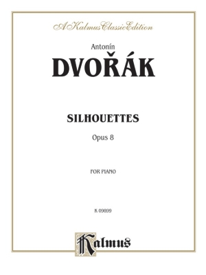 Edwin F. Kalmus - Silhouettes, Opus 8 - Dvorak - Piano - Book