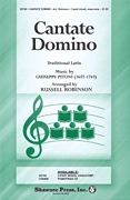 Shawnee Press - Cantate Domino - Pitoni/Robinson - 3pt Mixed