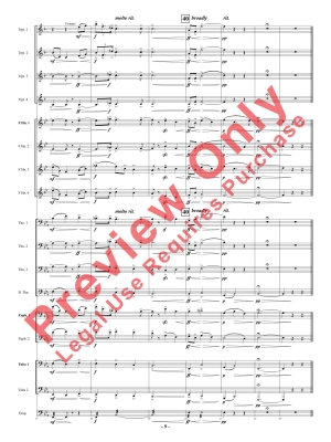 Nimrod (from \'\'Enigma Variations\'\') - Elgar/VanDoren - Brass Ensemble - Gr. 6