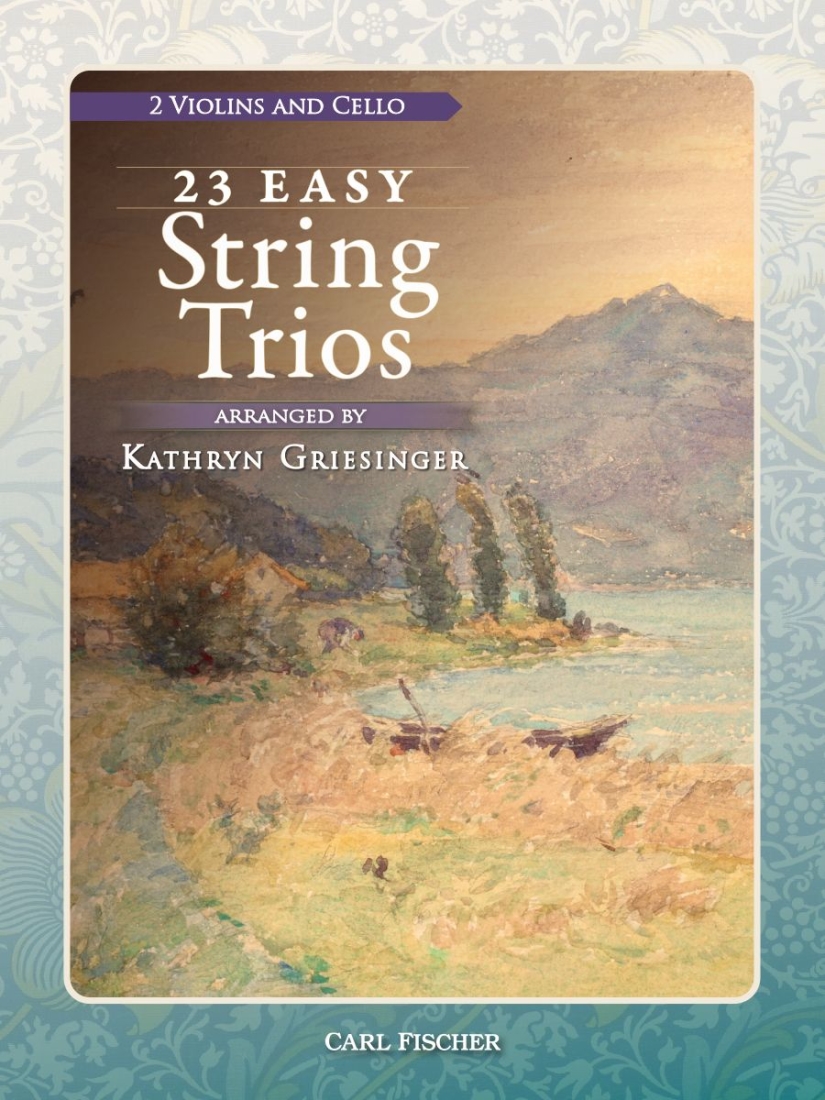 23 Easy String Trios - Griesinger - 2 Violins/Cello - Book