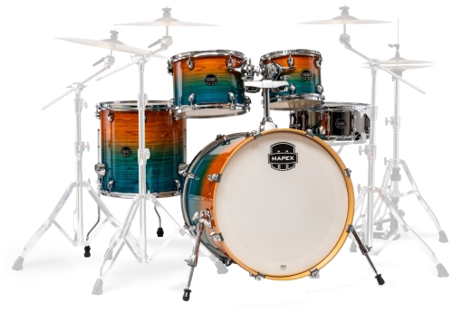 Mapex - Armory 5-Piece Shell Pack (22,10,12,16,SD) - Ocean Sunset