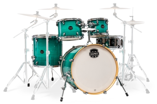 Mapex - Armory 5-Piece Shell Pack (22,10,12,16,SD) - Jade Stone Burst