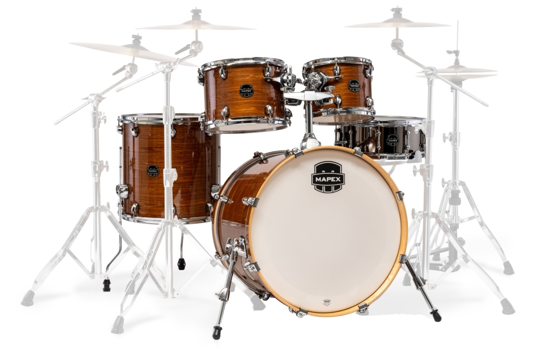 Armory 5-Piece Shell Pack (22,10,12,16,SD) - Roasted Chestnut