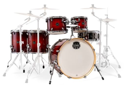 Mapex - Armory 6-Piece Shell Pack (22,10,12,14,16,SD) - Red Onyx Burst