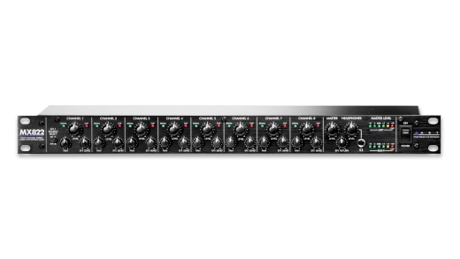 8 Channel Stereo Rackmount Mixer